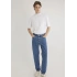 Mavi 0611193 0 Yaka Erkek Tshirt - Beyaz