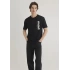 Mavi 0611745 0 Yaka Erkek Tshirt - Siyah