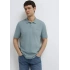 Mavi 0611837 Yakali Erkek Tshirt - Mint Yesil