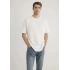 Mavi 0612227 0 Yaka Erkek Tshirt - Krem