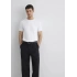 Mavi 0612324 0 Yaka Erkek Tshirt - Beyaz