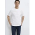 Mavi 0613339 0 Yaka Erkek Tshirt - Beyaz