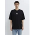 Mavi 0613377 0 Yaka Erkek Tshirt - Siyah