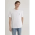 Mavi 067074 0 Yaka Erkek Tshirt - Beyaz