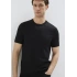 Mavi 0710250 0 Yaka Erkek Tshirt - Siyah