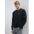 Mavi 0s10528 0 Yaka Erkek Sweat - Siyah