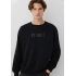 Mavi 0s10551 0 Yaka Erkek Sweat - Siyah