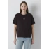 Mavi 1612829 0 Yaka Kadin Tshirt - Kahverengi