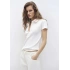 Mavi 1613120 Yakali Kadin Body - Ekru