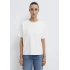 Mavi 1613820 0 Yaka Kadin Tshirt - Beyaz