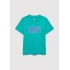 Mavi 6610030 0 Yaka Erkek Cocuk Tshirt - Mint Yesil
