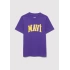 Mavi 6610030 0 Yaka Erkek Cocuk Tshirt - Mor