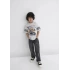 Mavi 6610303 0 Yaka Erkek Cocuk Tshirt - Gri