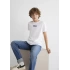 Mavi 66332620 0 Yaka Erkek Kiz Cocuk Tshirt - Beyaz