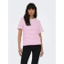 Only 15272227 0 Yaka Yatay Cizgili Kadin Body - Pembe Cizgili