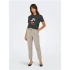 Only 15349132 Kadin Pantolon - Sutlu Kahve
