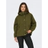 Only 15354468 Kapsonlu Kadin Mont - Haki
