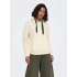 Only 15377809 Kapsonlu Kadin Sweat - Krem