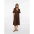 Only Vero Moda 10304133 Kadin Elbise - Kahverengi
