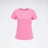 Reebok Lc 6082 New ID Class Reg Tee 0 Yaka Kadin Tshirt - Pembe