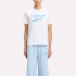 Reebok New Id Reg Tee 0 Yaka Kadin Body - Beyaz