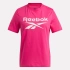 Reebok New Id Reg Tee 0 Yaka Kadin Body - Seker Pembe