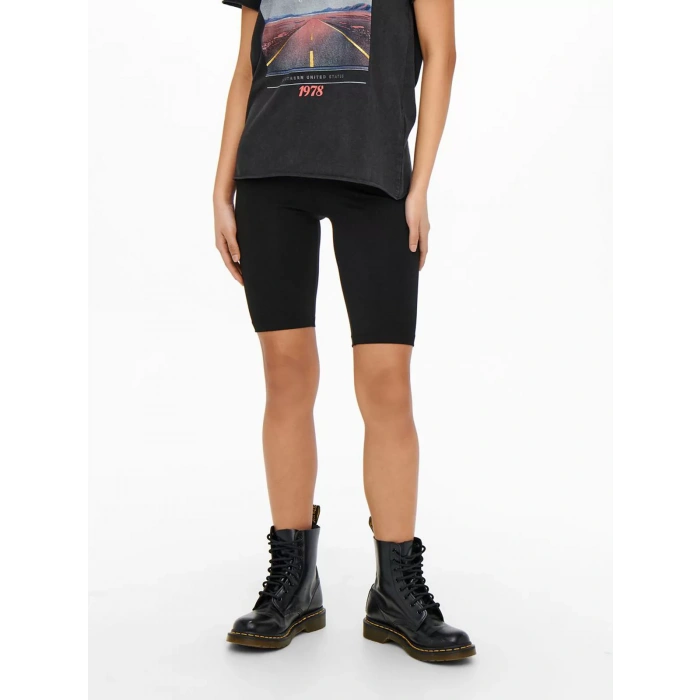 Only 15174969 Bayan Sort Tayt - Siyah