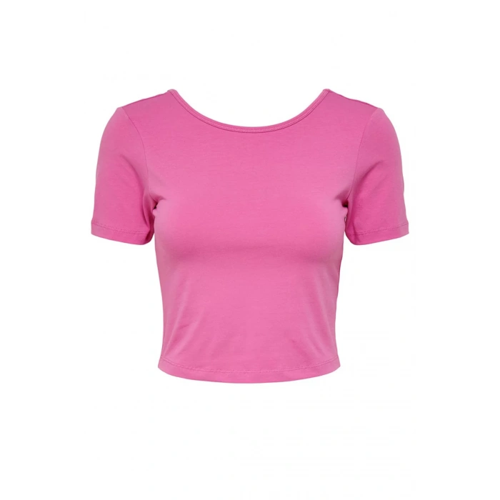 Only 15234992 Genis Yaka Bayan Body - Pembe