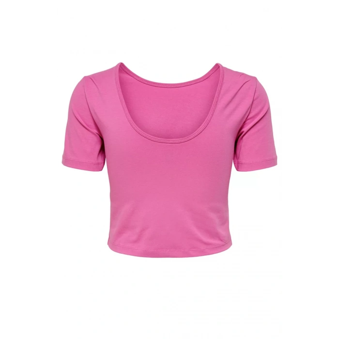 Only 15234992 Genis Yaka Bayan Body - Pembe