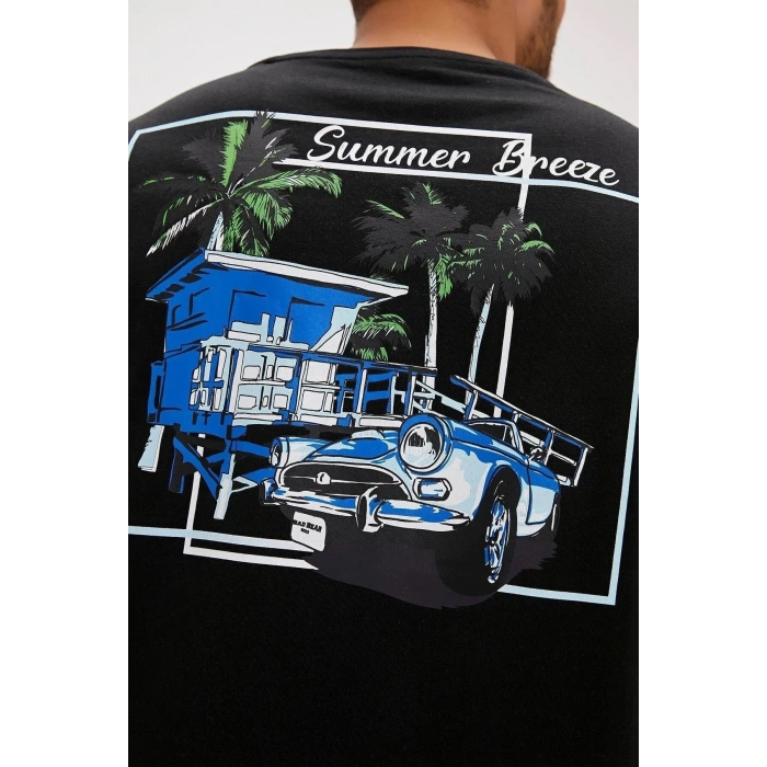 Badbear Dustin Erkek Tshirt - Siyah