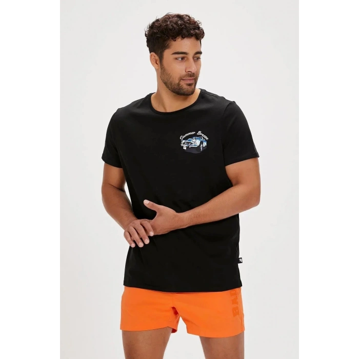 Badbear Dustin Erkek Tshirt - Siyah