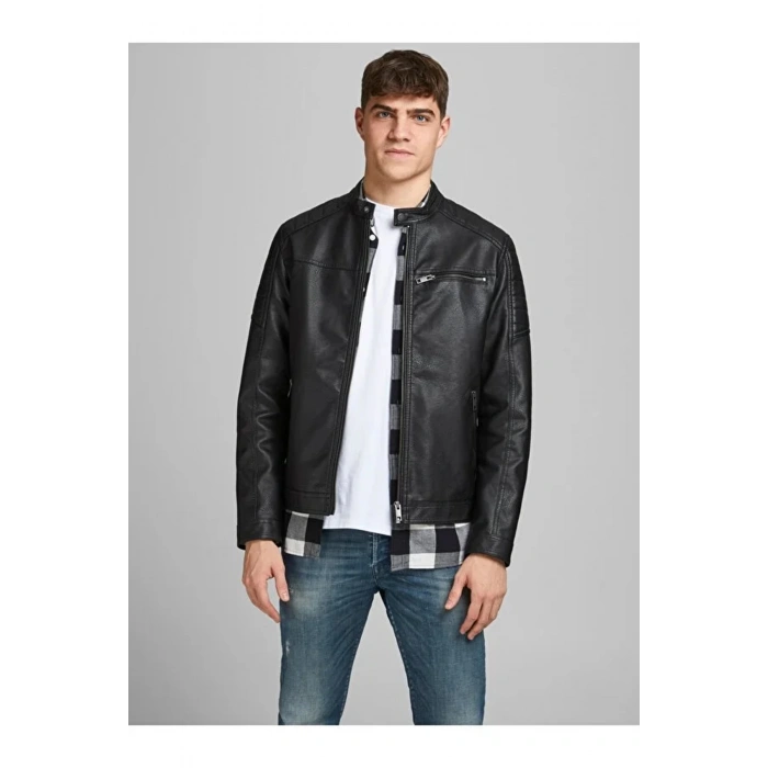 Jack&jones 12147218 Erkek Mont - Siyah