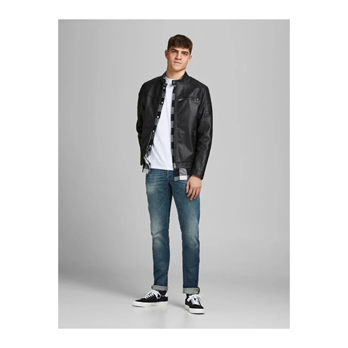 Jack&jones 12147218 Erkek Mont - Siyah