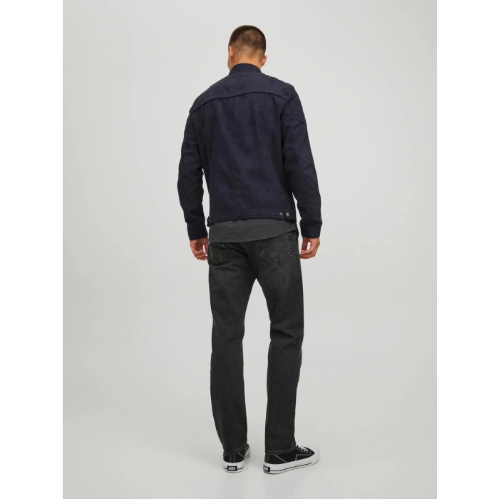 Jack&jones 12147218 Erkek Mont - Siyah Nubuk