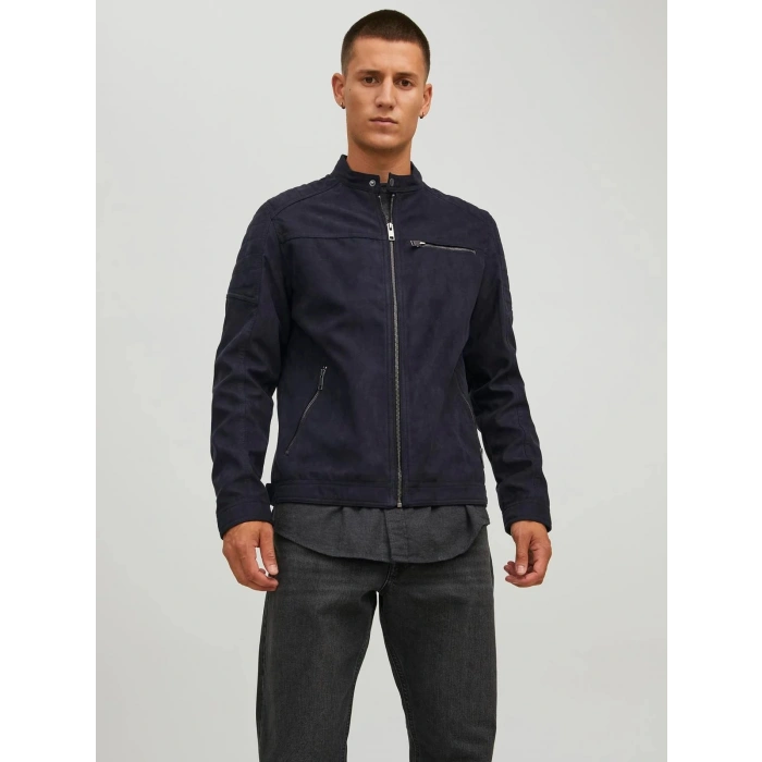 Jack&jones 12147218 Erkek Mont - Siyah Nubuk