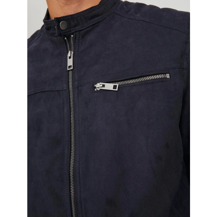 Jack&jones 12147218 Erkek Mont - Siyah Nubuk