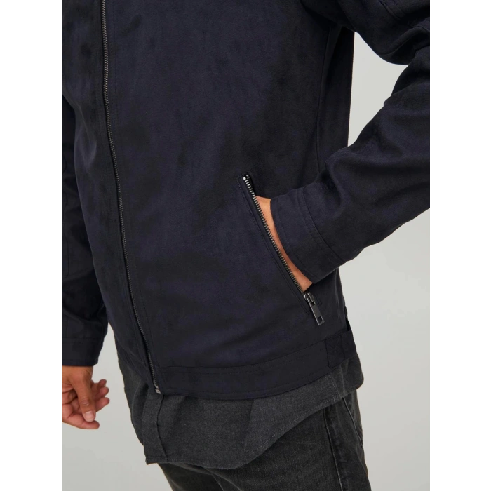 Jack&jones 12147218 Erkek Mont - Siyah Nubuk