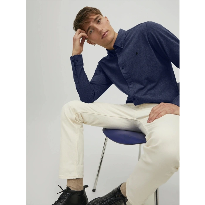 Jack&jones 12212345 Erkek Gomlek - Lacivert