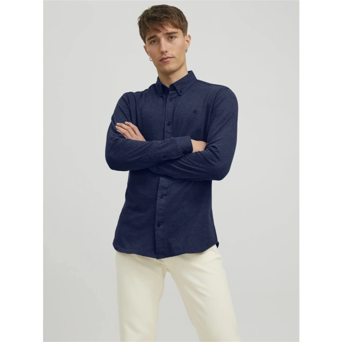 Jack&jones 12212345 Erkek Gomlek - Lacivert