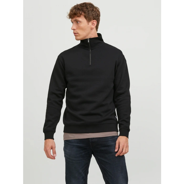 Jack&jones 12250747 Erkek Sweat - Siyah