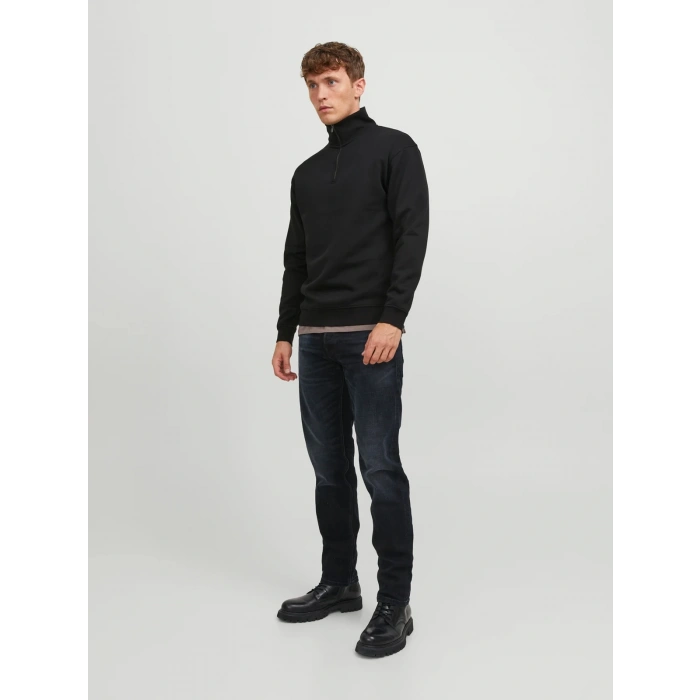 Jack&jones 12250747 Erkek Sweat - Siyah