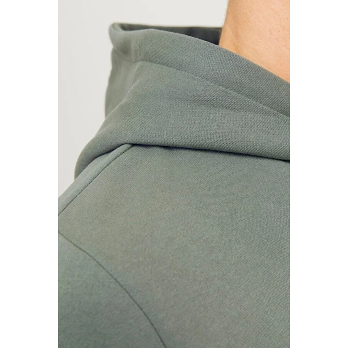 Jack&jones 12271193 Kapsonlu Erkek Sweat - Yesil