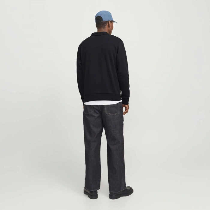 Jack&jones 12278586 Erkek Sweat - Siyah