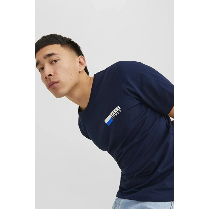Jack&jones 12233999 Erkek Tshirt - Lacivert