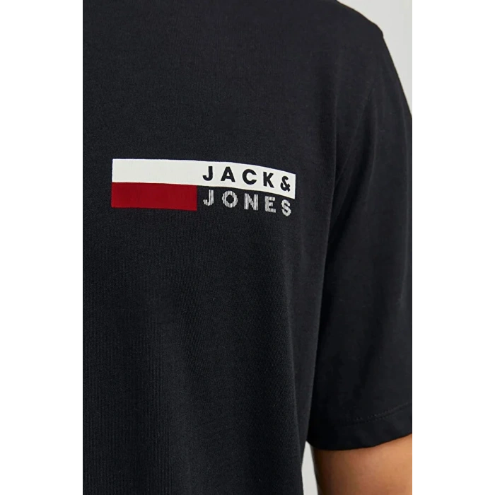 Jack&jones 12233999 Erkek Tshirt - Siyah