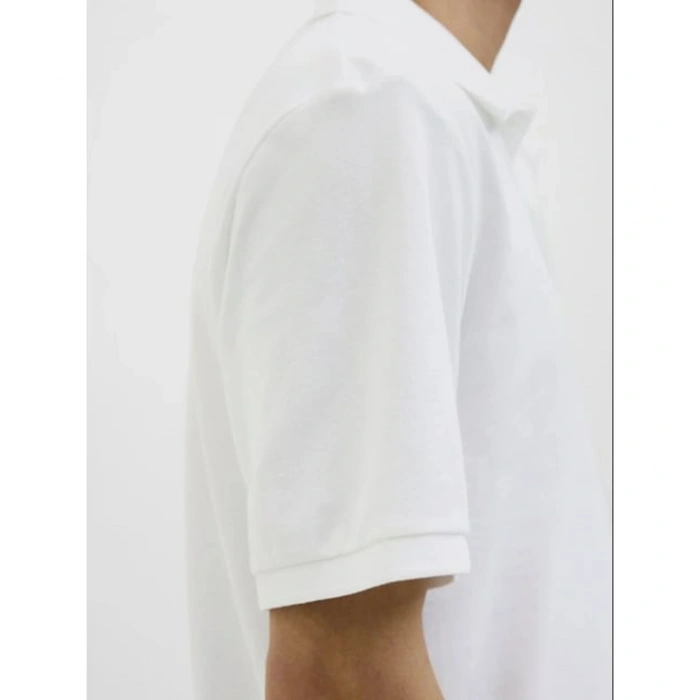 Jack&Jones 12270150 Yakali Erkek Tshirt - Beyaz