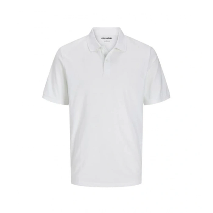 Jack&Jones 12270150 Yakali Erkek Tshirt - Beyaz