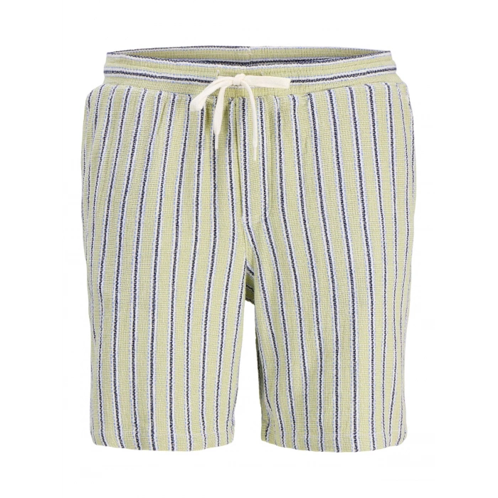 JACK&JONES 12274413 ERKEK SORT - YESIL CIZGILI
