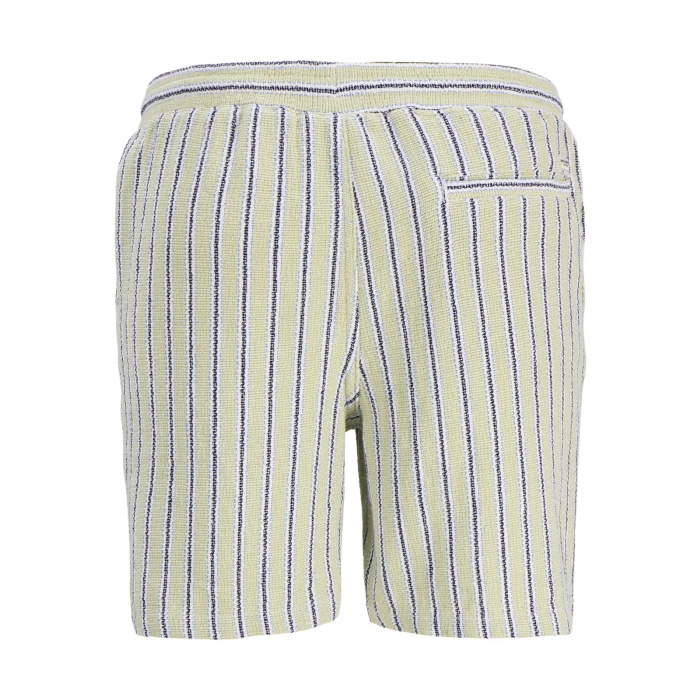 JACK&JONES 12274413 ERKEK SORT - YESIL CIZGILI