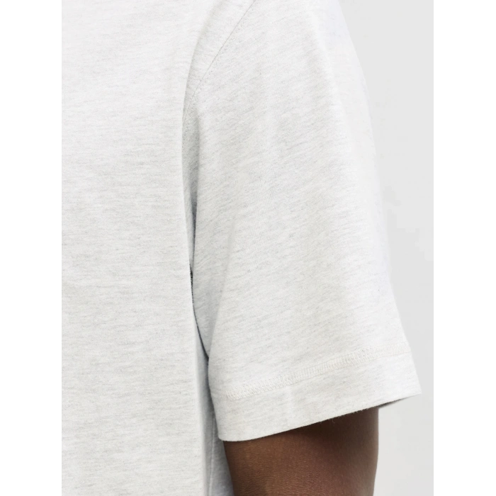 Jack&jones 12282892 0 Yaka Erkek Tshirt - Beyaz